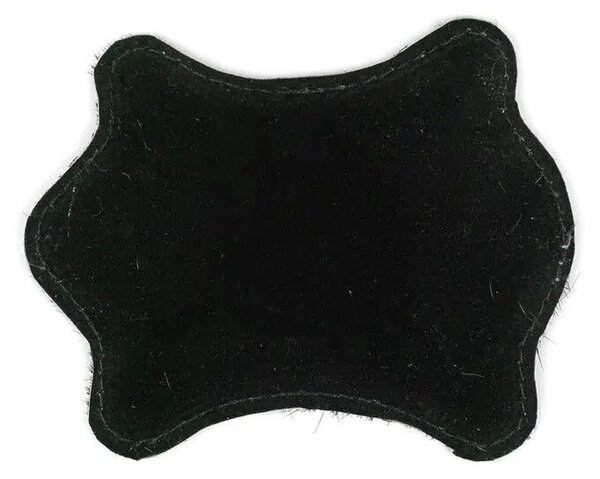 Podtácek z hovädzej kože / bielo čierna - 11 * 10 * 0,3 cm - Mars & More