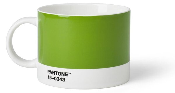 Zelený keramický hrnček 475 ml Green 15-0343 – Pantone