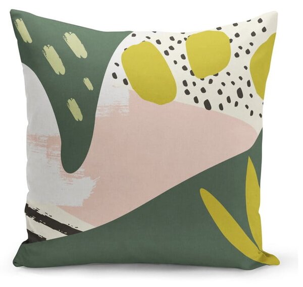 Vankúš s výplňou Kate Louise Green Deco, 43 x 43 cm