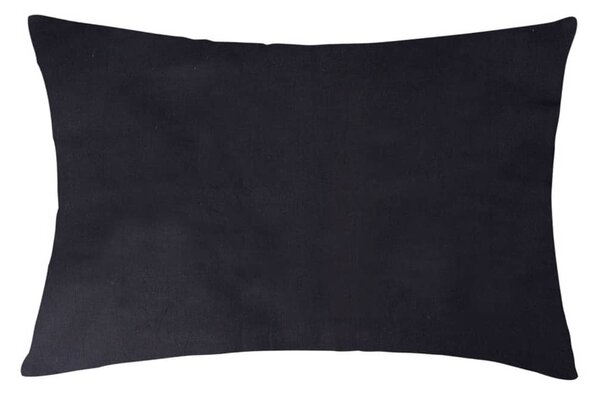 XPOSE® Bavlnená obliečka na vankúš MICHAELA - čierna 50x60 cm