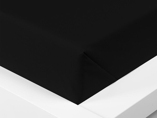 XPOSE® Bavlnená plachta - čierna 140x225 cm