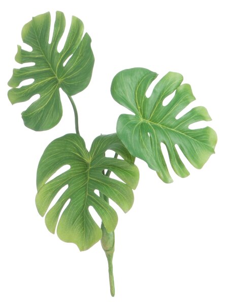Umelá dekoračné kvetina Filodendron - 15 * 12 * 28 cm - J-Line by Jolipa
