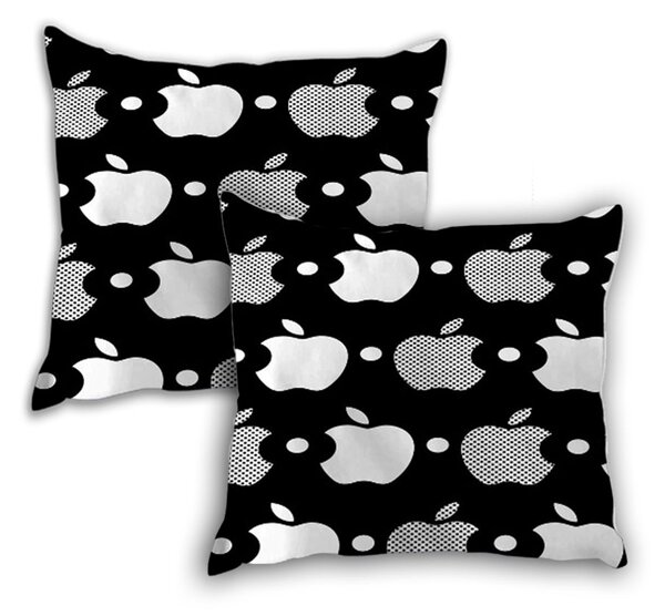 XPOSE® Bavlnená obliečka na vankúš APPLELOVE 40x40 cm 2ks