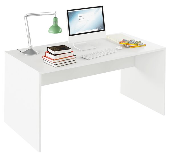 TEMPO Písací stôl, biela, RIOMA TYP 16