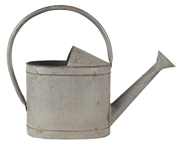 Dekoratívne sivá retro kanva Fresh farm - 45 * 16 * 33 cm - Clayre & Eef