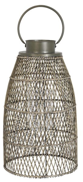 Závesná prútená lampáš Meril - Ø 30 * 62 cm - Light & Living