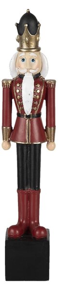 Dekoratívne soška Louskáčka v pozore - 5 * 5 * 27 cm - Clayre & Eef