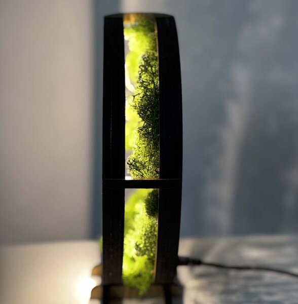 Drevená LED lampa Strom života – stmievateľná dekorácia na stôl I SENTOP LED0574-OAK-HALIFAX