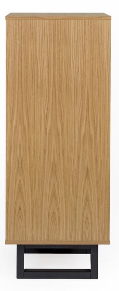 Komoda v dubovom dekore Woodman Camden Diamond, 40 x 123 cm
