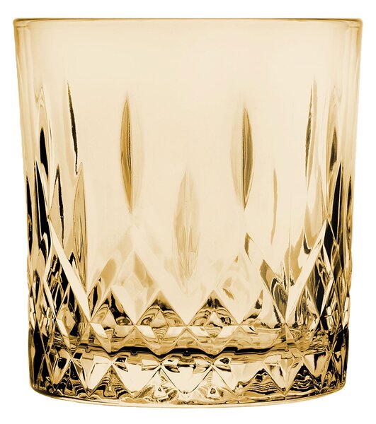 Sklenená nápojová pohárik Water Yellow S - 280 ml - Clayre & Eef