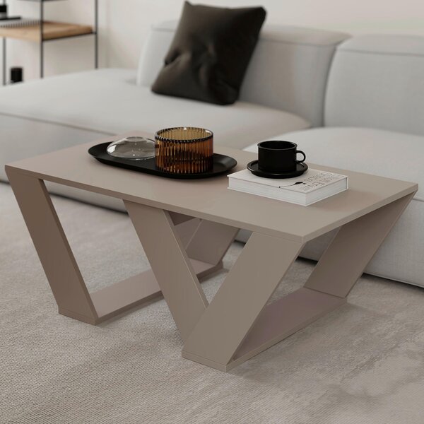 KONFERENČNÝ STOLÍK, béžová, kompozitné drevo, 120/40/60 cm Livetastic - Stolíky do obývačky, Online Only