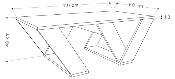 KONFERENČNÝ STOLÍK, béžová, kompozitné drevo, 120/40/60 cm Livetastic - Stolíky do obývačky, Online Only