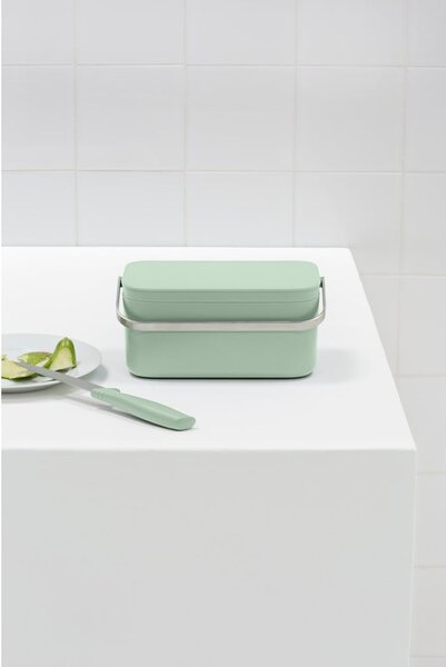 Nádoba na kompostovateľný odpad v mentolovej farbe 1,8 l SinkSide – Brabantia