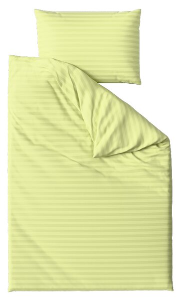 Hotelové obliečky z mikrovlákna JASMINE pistáciové - prúžok 2 cm Rozmer obliečky: 70 x 90 cm | 140 x 220 cm