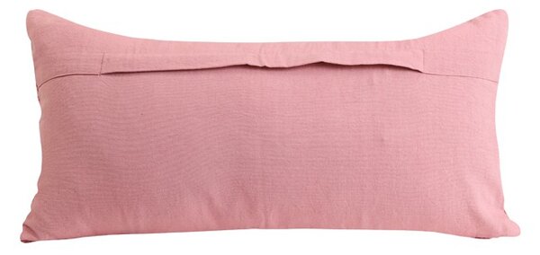 Ružový zamatový podlhovastý vankúš Skali - 60 * 30 cm - Light & Living