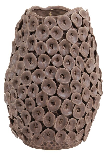 Hnedá váza Deco Mosa - Ø 26,5 * 35 cm - Light & Living