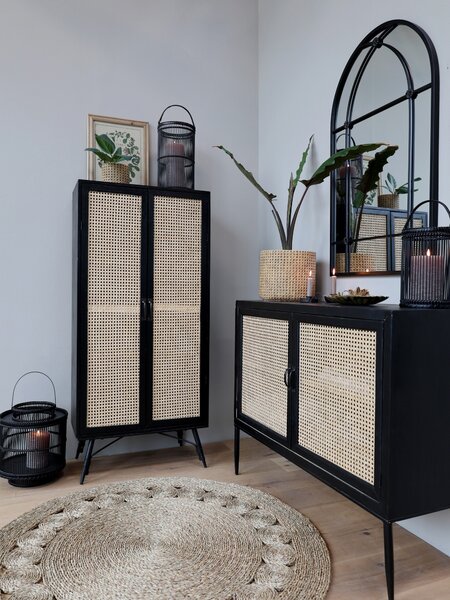 Prírodné guľatý koberec z morskej trávy - Ø120 cm - Chic Antique