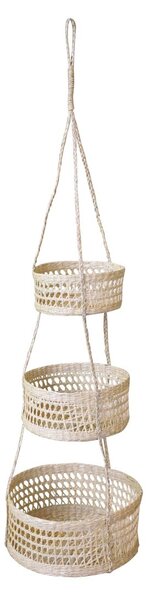Závesné prírodné košíky z morskej trávy - Ø32*115 cm - Chic Antique