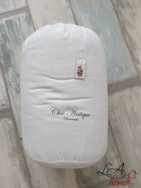 Tmavo kvetovaný podsedák s výplňou na lavici so strapcami MIP - 180 * 70 cm - Chic Antique