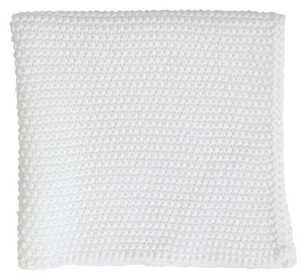 Krémová bavlnená umývacie utierka Pearlknit - 25 * 25 cm - Chic Antique