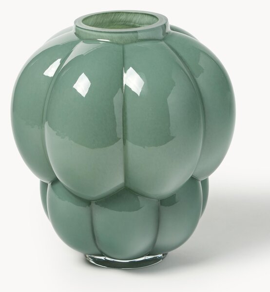 Ručne fúkaná sklenená váza Uva, V 28 cm