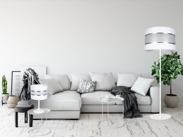 Stolná lampa CORAL 1xE27/60W/230V biela