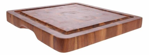 Drevené servírovacie a doska na krájanie z akáciového dreva - 30 * 30cm - HKLIVING
