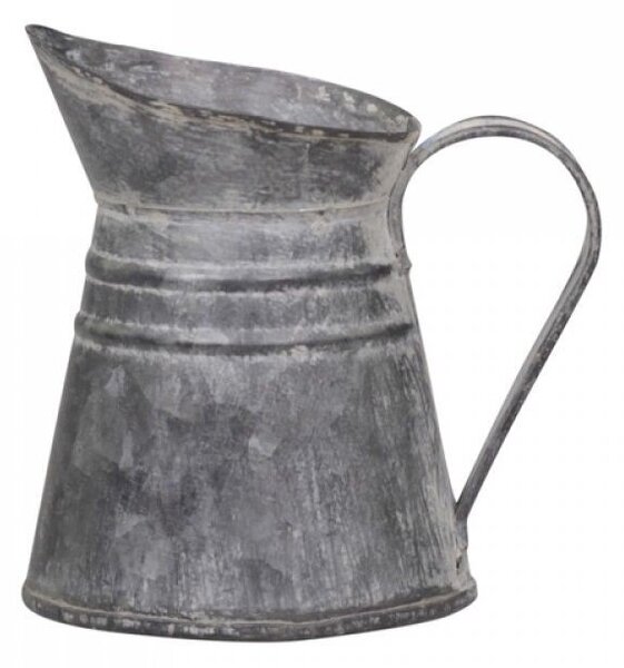 Dekoračné plechový retro džbánik Joug - Ø 10 * 8 cm - Chic Antique