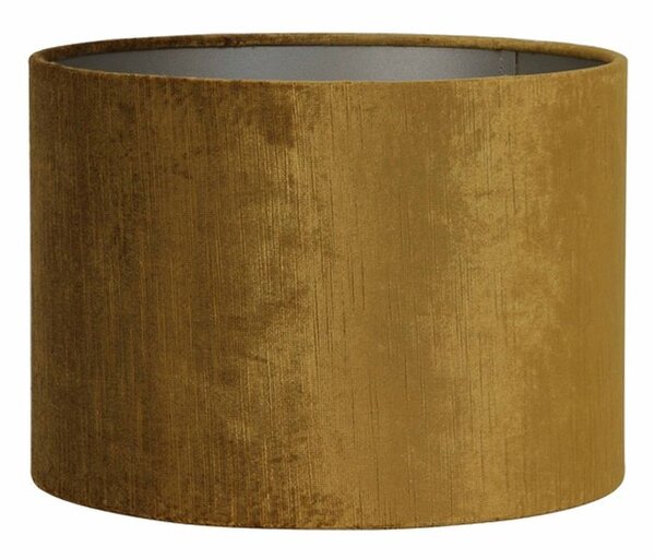Zlaté zamatovej tienidlo na lampu Gemstone - Ø 40 * 30cm / E27 - Light & Living