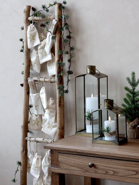 Adventný kalendár - 24ks vrecúšok - 9,5*14,5 cm - Chic Antique