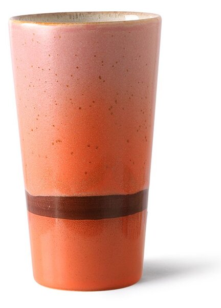 Farebný retro hrnček na latté Mars - Ø 7,5*13cm / 280ml - HKLIVING
