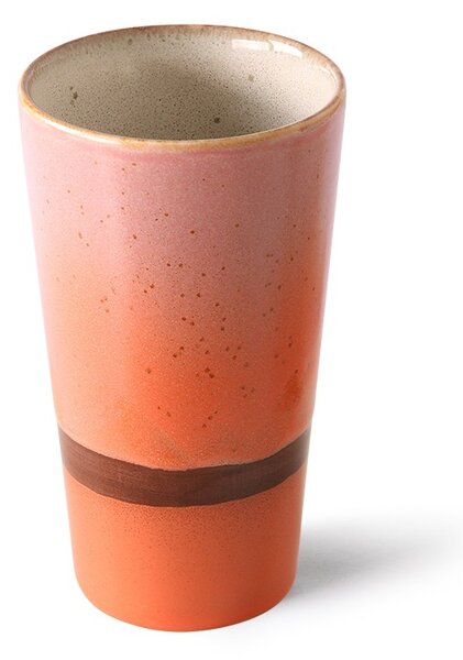 Farebný retro hrnček na latté Mars - Ø 7,5*13cm / 280ml - HKLIVING