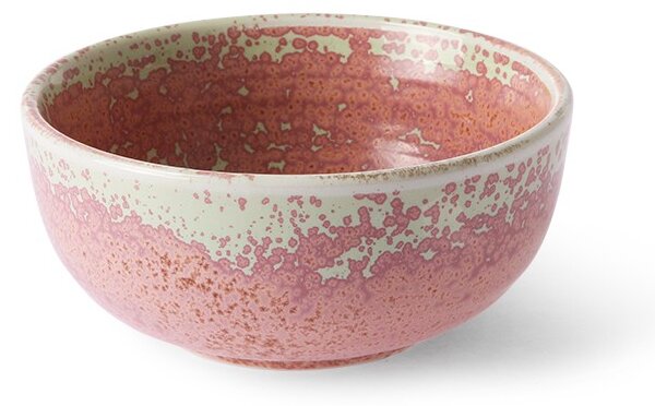 Rustikálne ružová miska Home chef - Ø 11*5cm / 200ml - HKLIVING