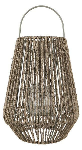 Povrázkový lampáš Mosine - Ø 23*40 cm - Clayre & Eef