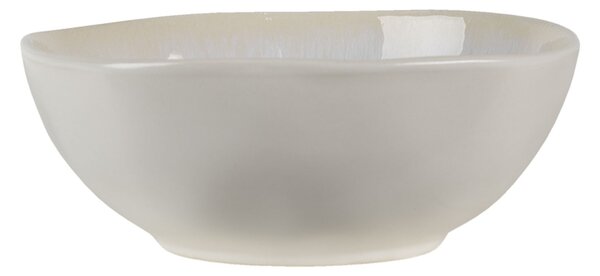 Sivá kameninová miska Grivon - Ø17*6 cm - Clayre & Eef