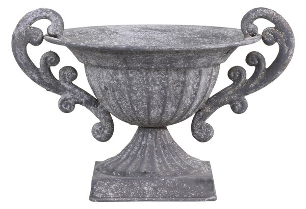 Dekoračná plechová miska na nohe Walter - 21*16*12cm - Chic Antique