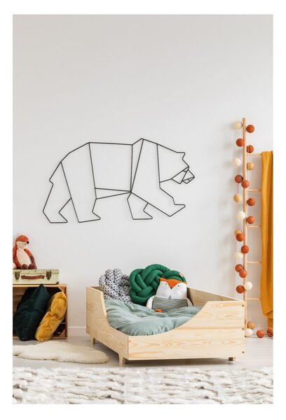 Detská posteľ z borovicového dreva Adeko Mila BOX 4, 90 x 180 cm