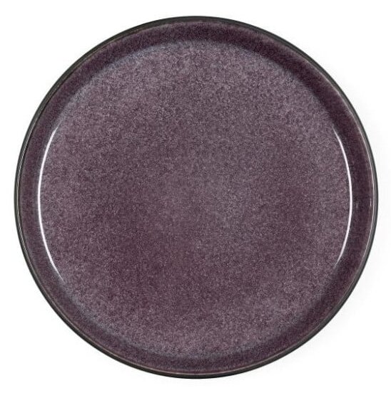 Slivkovofialový kameninový dezertný tanier Bitz Mensa, priemer 21 cm