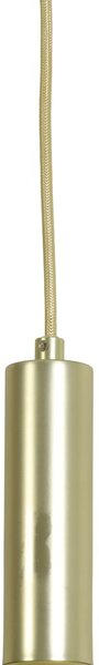 Zeleno-zlaté kovové závesné svetlo Boste - Ø 20*5 cm - Light & Living
