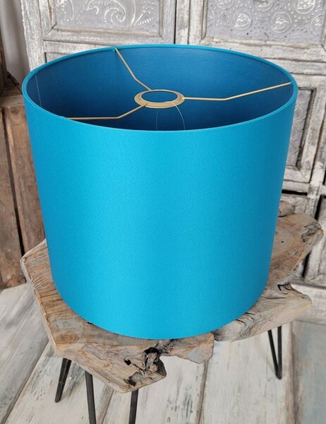Petrolejové tienidlo na stolnú alebo závesnú lampu Petrol - Ø 30*25cm/ E27 - Collectione
