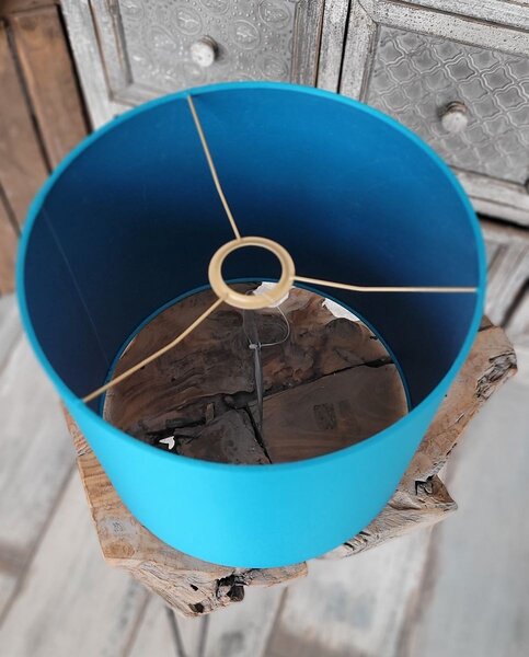 Petrolejové tienidlo na stolnú alebo závesnú lampu Petrol - Ø 30*25cm/ E27 - Collectione