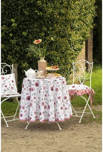 Bavlnený behúň na stôl s ružami Rustic Rose - 50*140 cm - Clayre & Eef