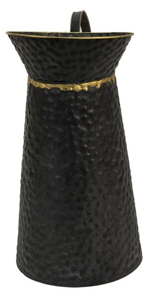 Čierny kovový dekoračný džbán Valentino - 40*23*47 cm - Clayre & Eef