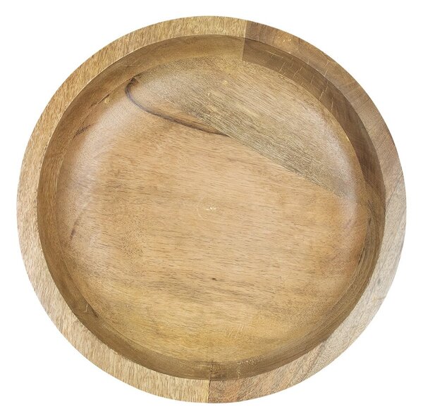 Šalátová misa z mangového dreva Mongé - Ø 35*7cm - Mars & More
