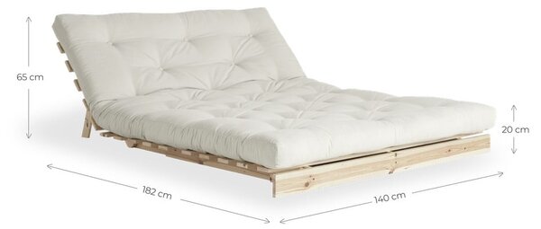 Zelená rozkladacia pohovka 140 cm Roots – Karup Design