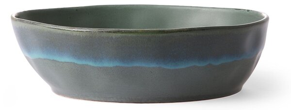 2ks machová miska na cestoviny 70s moss - Ø 20*5cm/800ml - HKLIVING