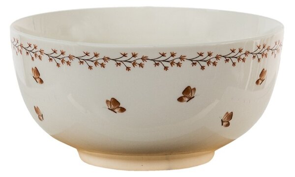 Porcelánová miska Rustic Easter Bunny - Ø 14*7 cm / 0.5 L - Clayre & Eef