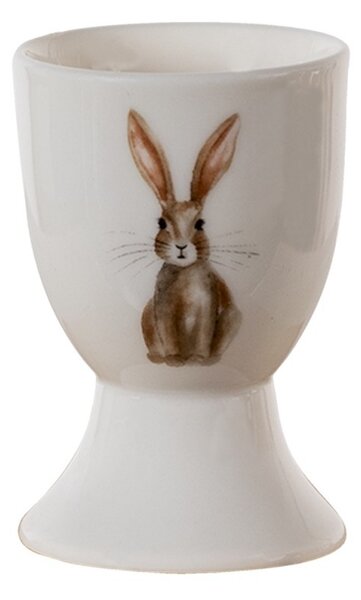 Kalíšok na vajíčko Rustic Easter Bunny - Ø 4*6 cm - Clayre & Eef