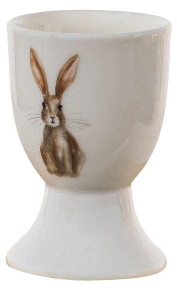 Kalíšok na vajíčko Rustic Easter Bunny - Ø 4*6 cm - Clayre & Eef
