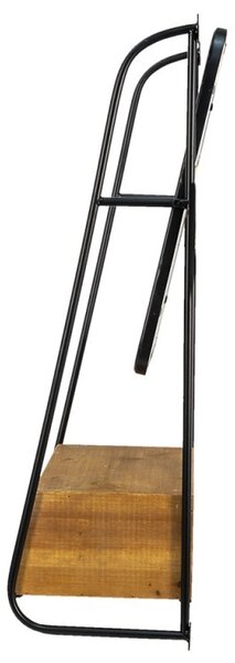 Nástenné zrkadlo so šuplíčkom - 46*27*90 cm - Clayre & Eef